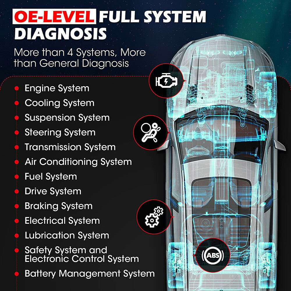 OE-Level Full System Dignosis MK808