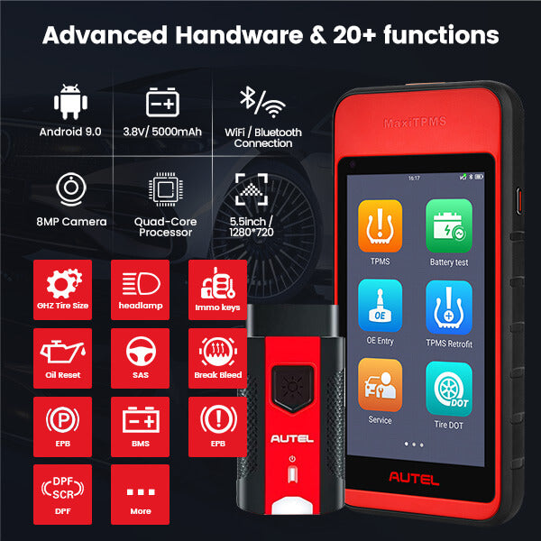 Autel MaxiTPMS ITS600 All Sensors Relearn Car TPMS Programming Tool with TPMS Diagnostics, 4 Reset Functions and Auto VIN