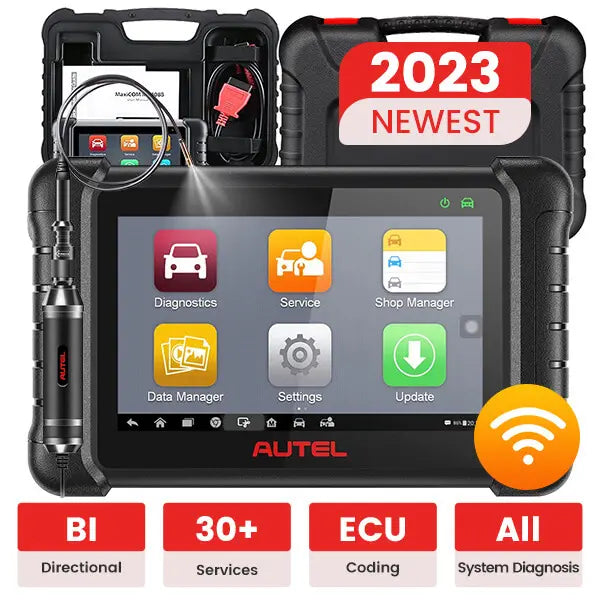 Autel MaxiDAS DS808S 2023 Newest OBD2 Car Diagnostic Scanner Tool with Advanced ECU Coding, Bi-Directional Control Function and Multi-Language with 30+ Services