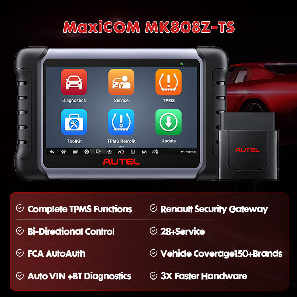 2023 Enhanced Version Autel MaxiCom MK808Z-TS