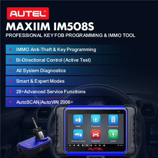Autel MaxiIM IM508S key fob programmer tool