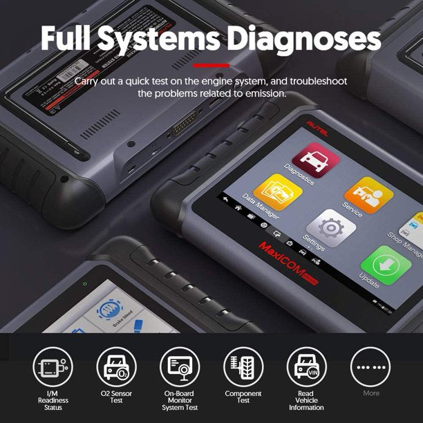 Autel Scanner MaxiCOM MK808Z OBD2 Car Diagnostic Scanner Tool with All System 25+ Service Functions, MK808 New Version