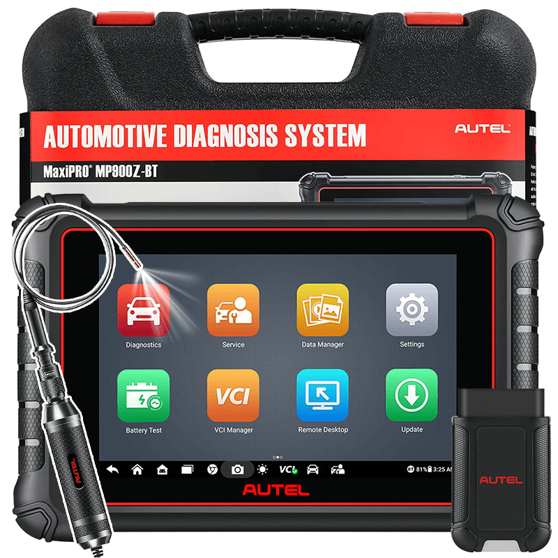 2025 Autel MaxiPro MP900Z-BT: Advanced Wireless & Bluetooth All System Car Diagnostic Scanner with ECU Coding, WiFi Print, Update of MP808BT PRO