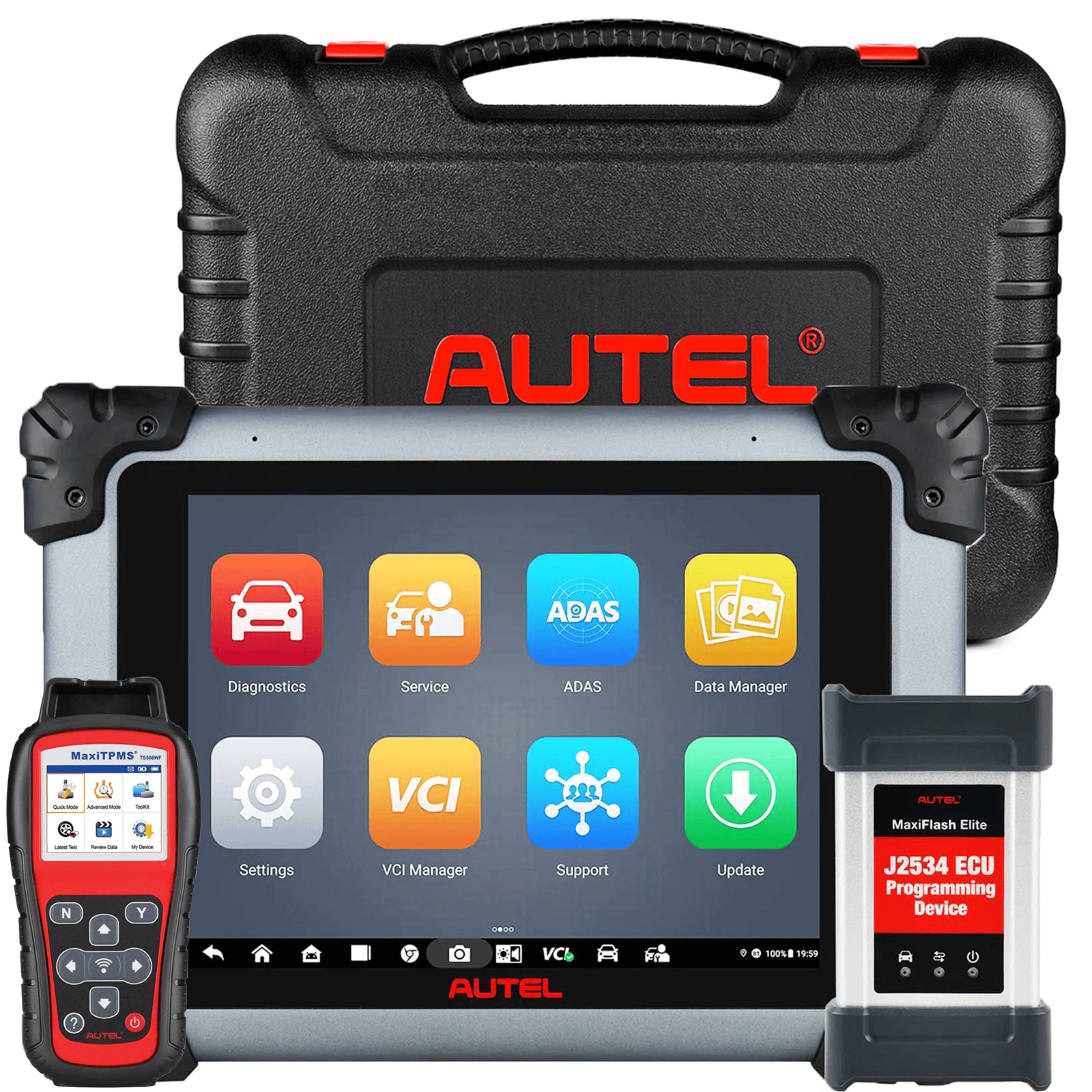 2023 Autel MaxiSYS MS908S PRO II J2534 ECU Programming Coding Adaption Car Scan Tool, Update of MK908P, Same Programming As MSUltra, Active Test 36+ Services