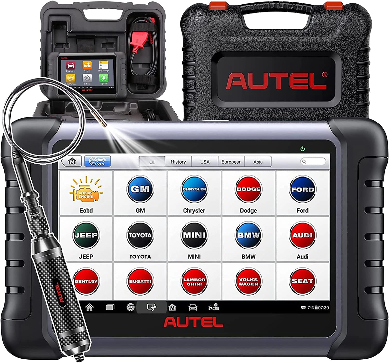 Autel Scanner MaxiCOM MK808Z - Upgrated of Autel Maxicom MK808 Scanner with MV108