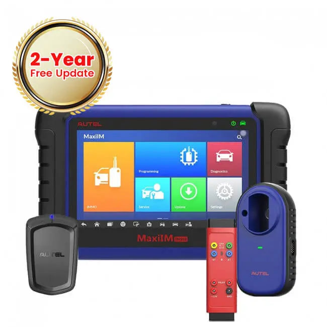 Autel MaxiIM IM508 Advanced Key Fob Programming Tool, autel scantool, 2023 Newest Automotive Diagnostic Scanner with XP200 Key Programmer, All System Diagnosis, and 25+ Services