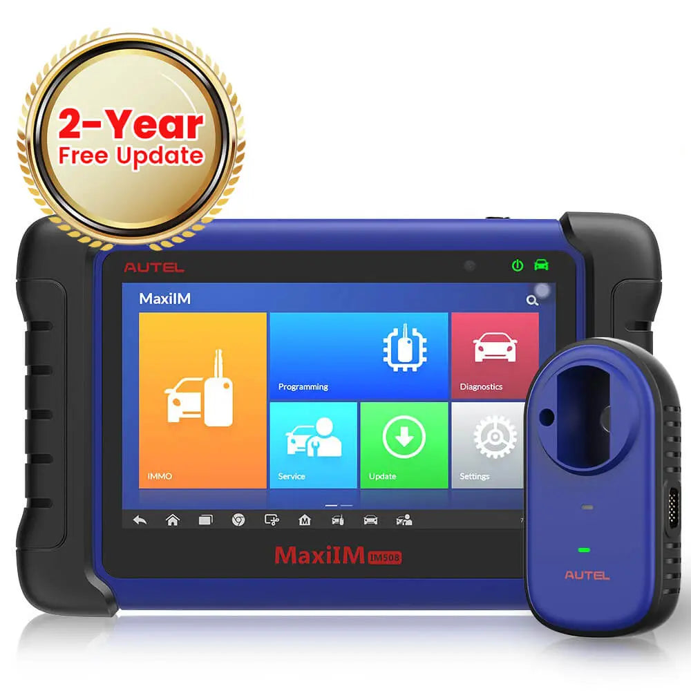 Autel MaxiIM IM508 Advanced Key Fob Programming Tool, autel scantool, 2023 Newest Automotive Diagnostic Scanner with XP200 Key Programmer, All System Diagnosis, and 25+ Services