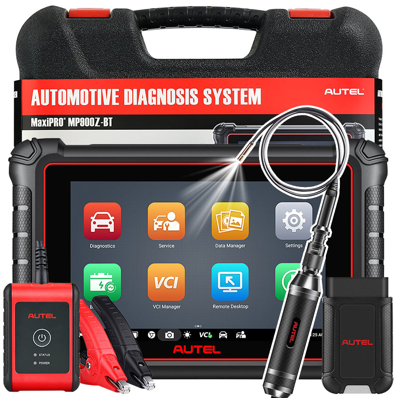 2023 Autel MaxiPro MP900Z-BT: Advanced Wireless & Bluetooth All System Car Diagnostic Scanner with ECU Coding, WiFi Print, Update of MP808BT PRO