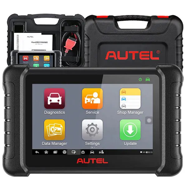 Autel MaxiDAS DS808S 2024 Newest OBD2 Car Diagnostic Scanner Tool with Advanced ECU Coding, Bi-Directional Control Function and Multi-Language with 30+ Services
