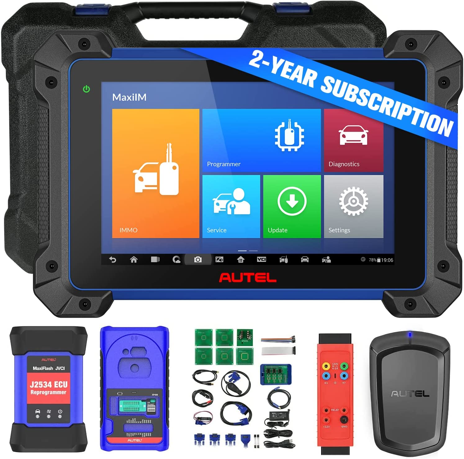 [2 Year Free Update] Autel MaxiIM IM608 Pro Key Programming Tool Full Set - Upgrated of IM608