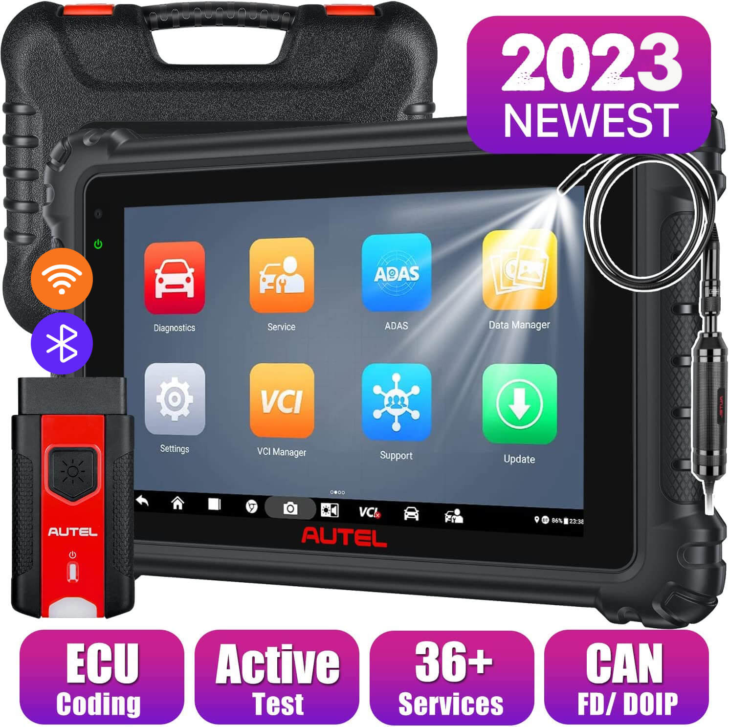 Autel Maxisys MS906 Pro Car Diagnostic Scan Tool with Advanced ECU Cod –