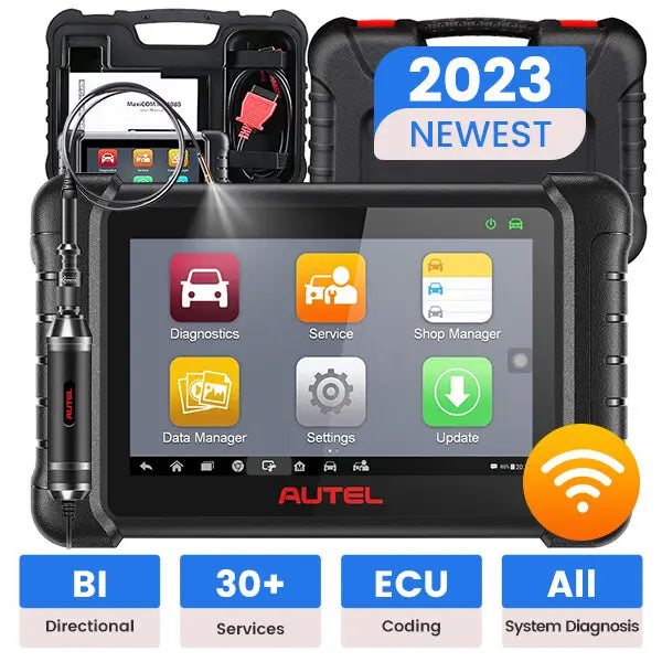 Autel MaxiDAS DS808S: Advanced OBD II Automotive Full System Diagnostic Scanner with ECU Coding and Bi-Directional Control - Multi-Language Support and 30+ Services