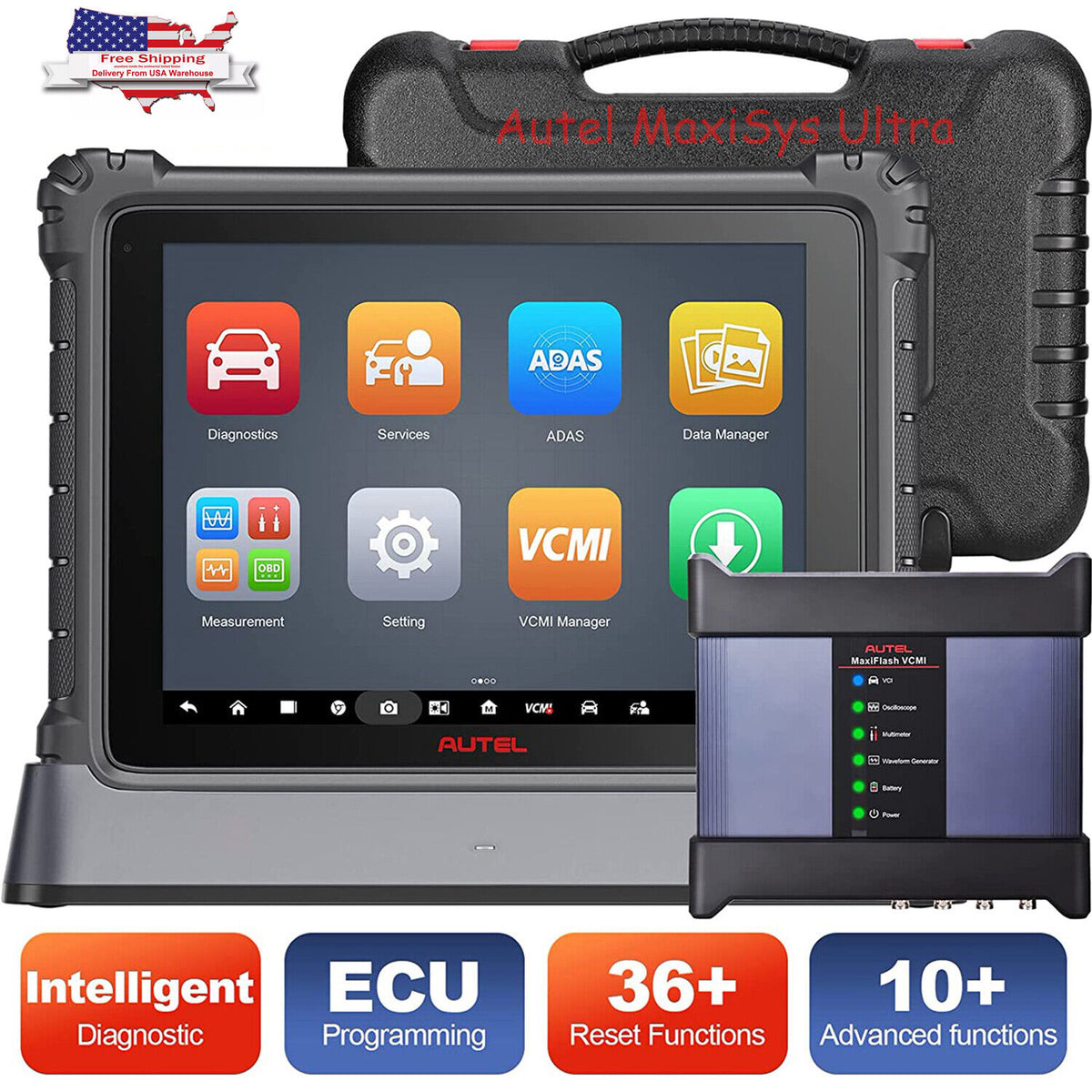 Autel MaxiSys Ultra,Autel Ultra Scanner Top Intelligent Diagnostic Tool ...