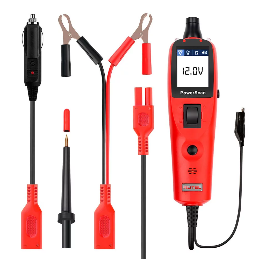 Autel PowerScan PS100 Automotive Circuit Tester Power Circuit Probe Kit Electrical System Diagnostic Tool 12V 24V