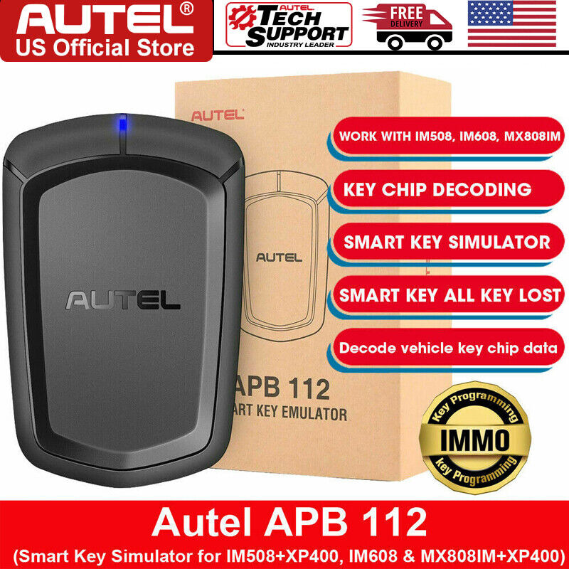 Autel APB112 Smart Key Simulator Works for Autel MaxiIM IM608/ IM508