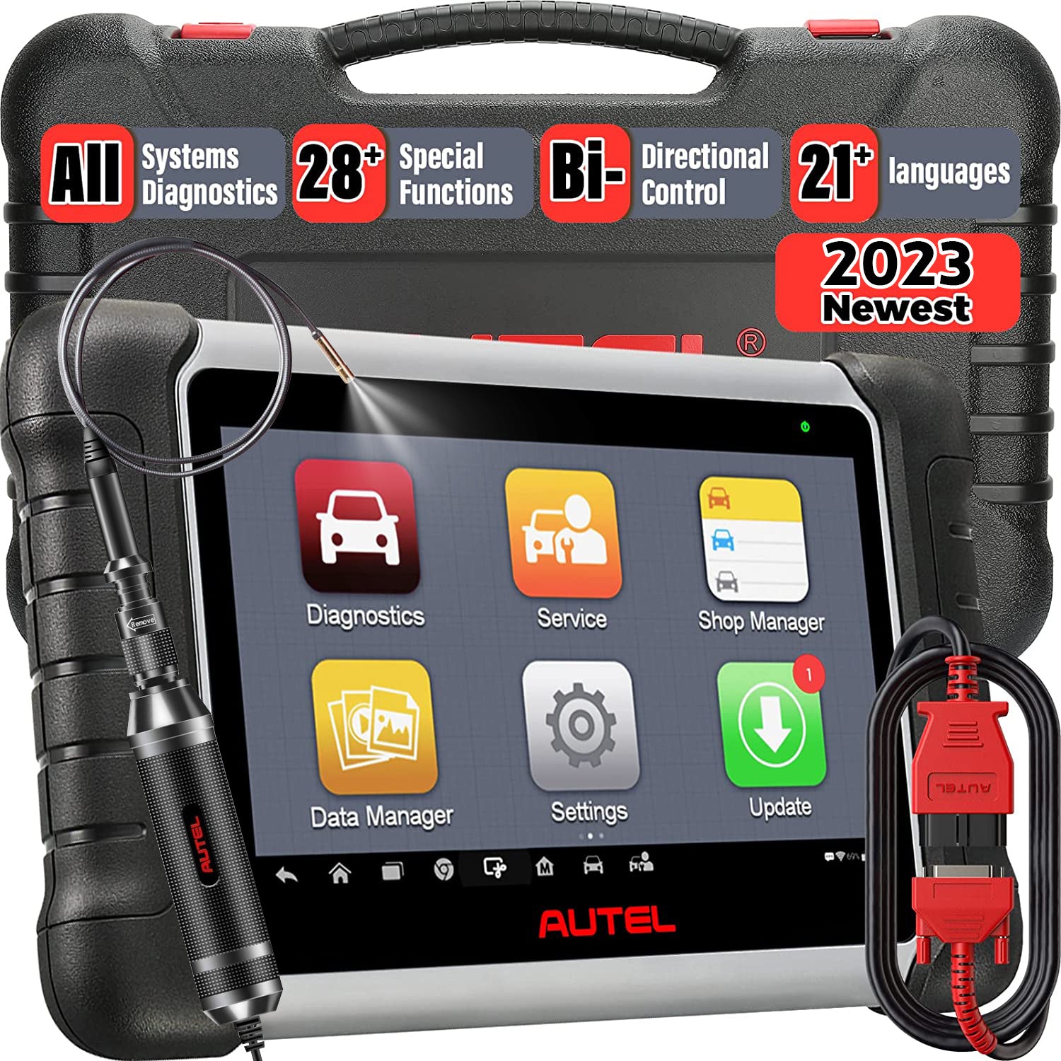 2024 Newest Autel MaxiCOM MK808Z Full System Diagnostic Tool With 28 Special Functions Support Multi-languages