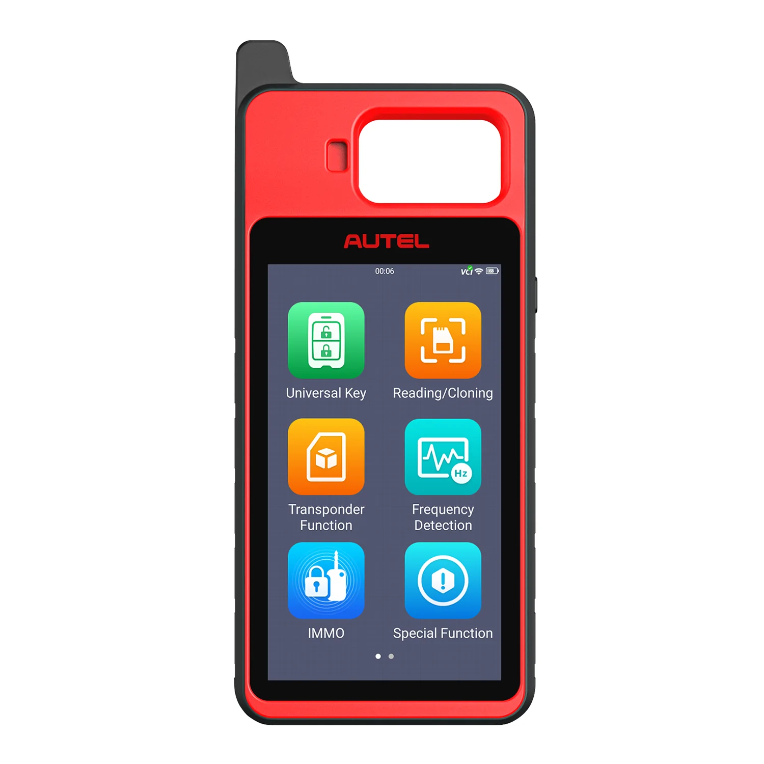 Autel MaxiIM KM100 Universal Key Generator Kit, Key Fob Programmer Immobilizer Tool for Transponder & Key Creation and IMMO Learning