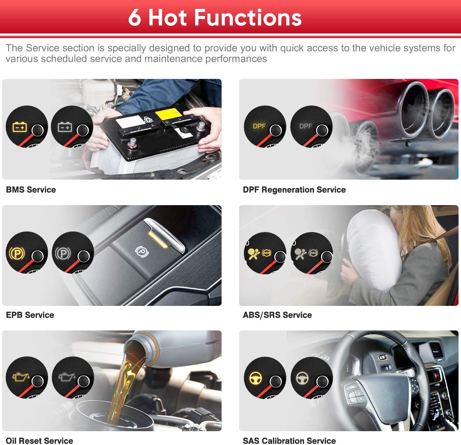 Specially designed to provide you with quick access to the vehicle system