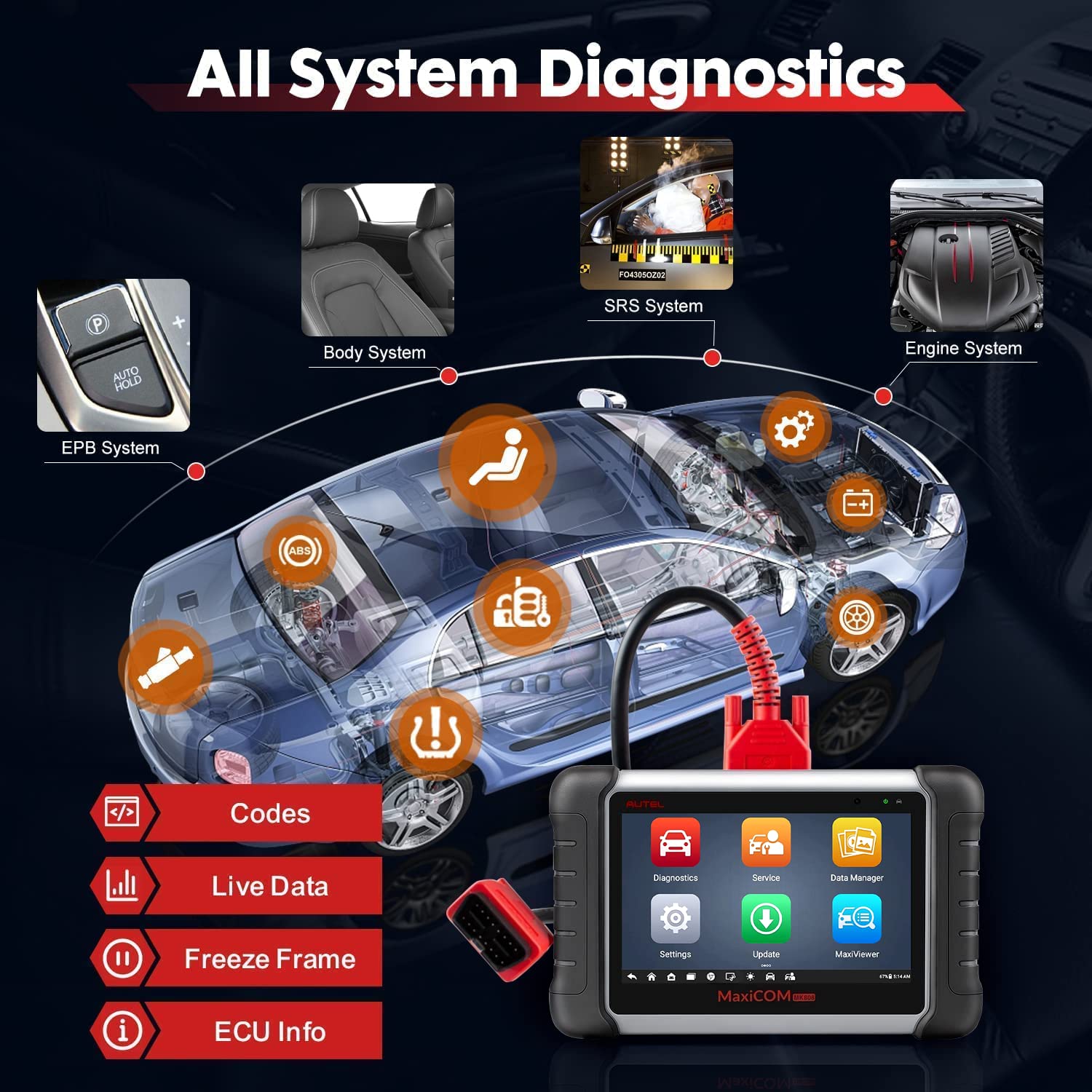 All system diagnostics tool MK808Z
