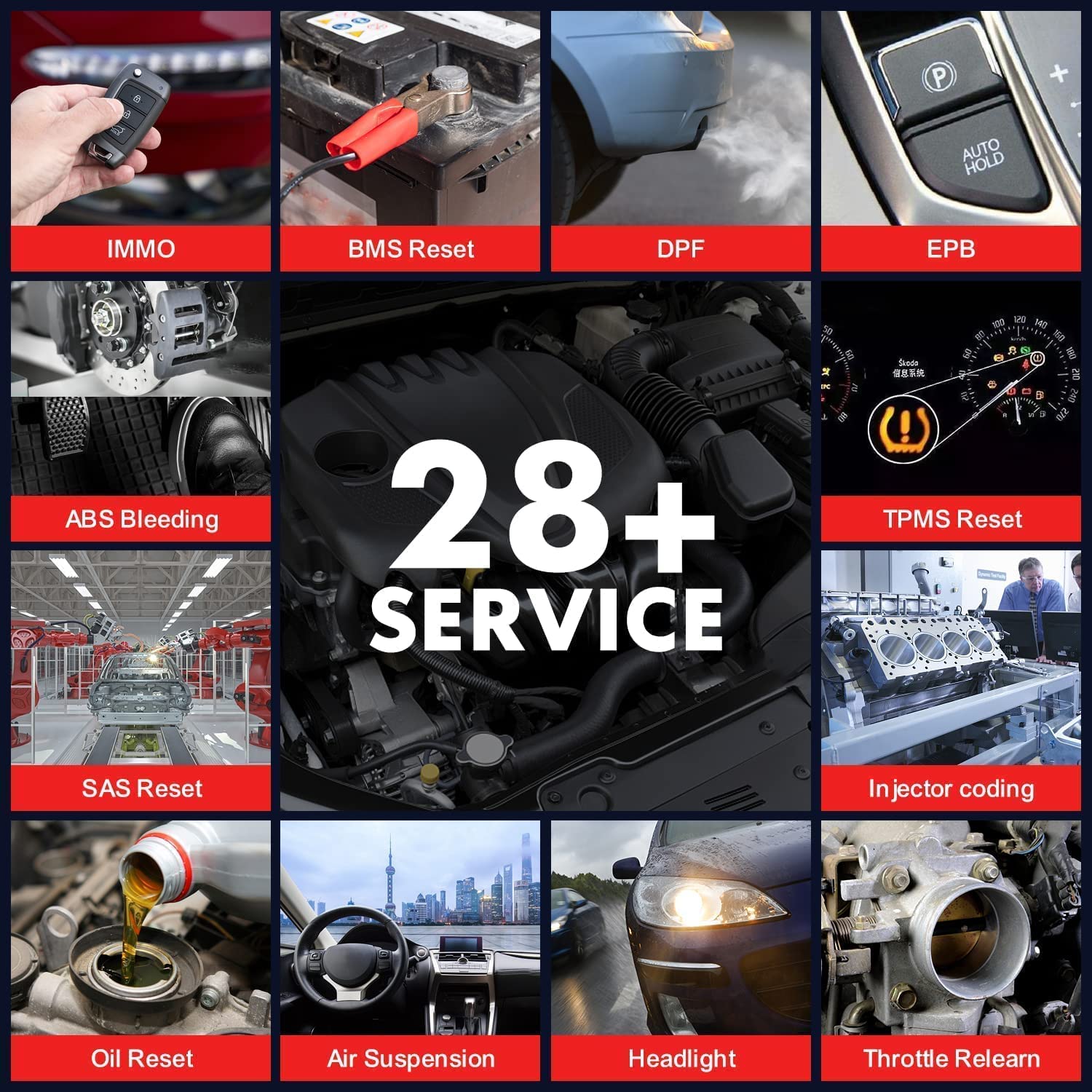 2024 Newest Autel MaxiCOM MK808Z Full System Diagnostic Tool With 28 Special Functions Support Multi-languages