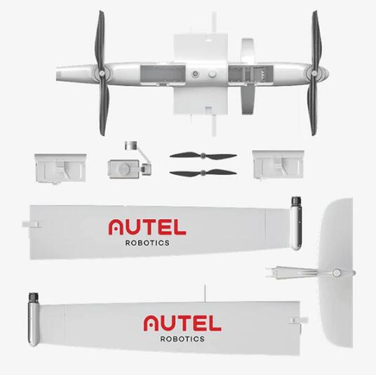 The Autel dragfish drone is detachable