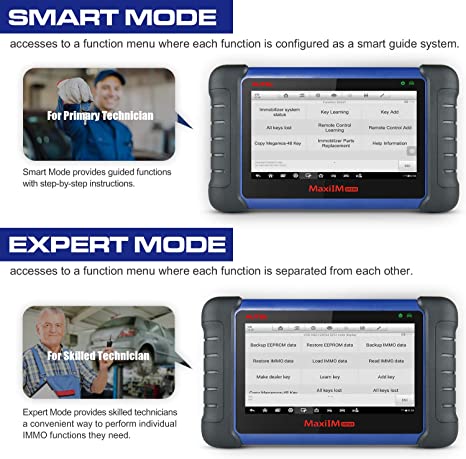 Autel im508 ecu programming tool come with Smart mooe and expert mooe
