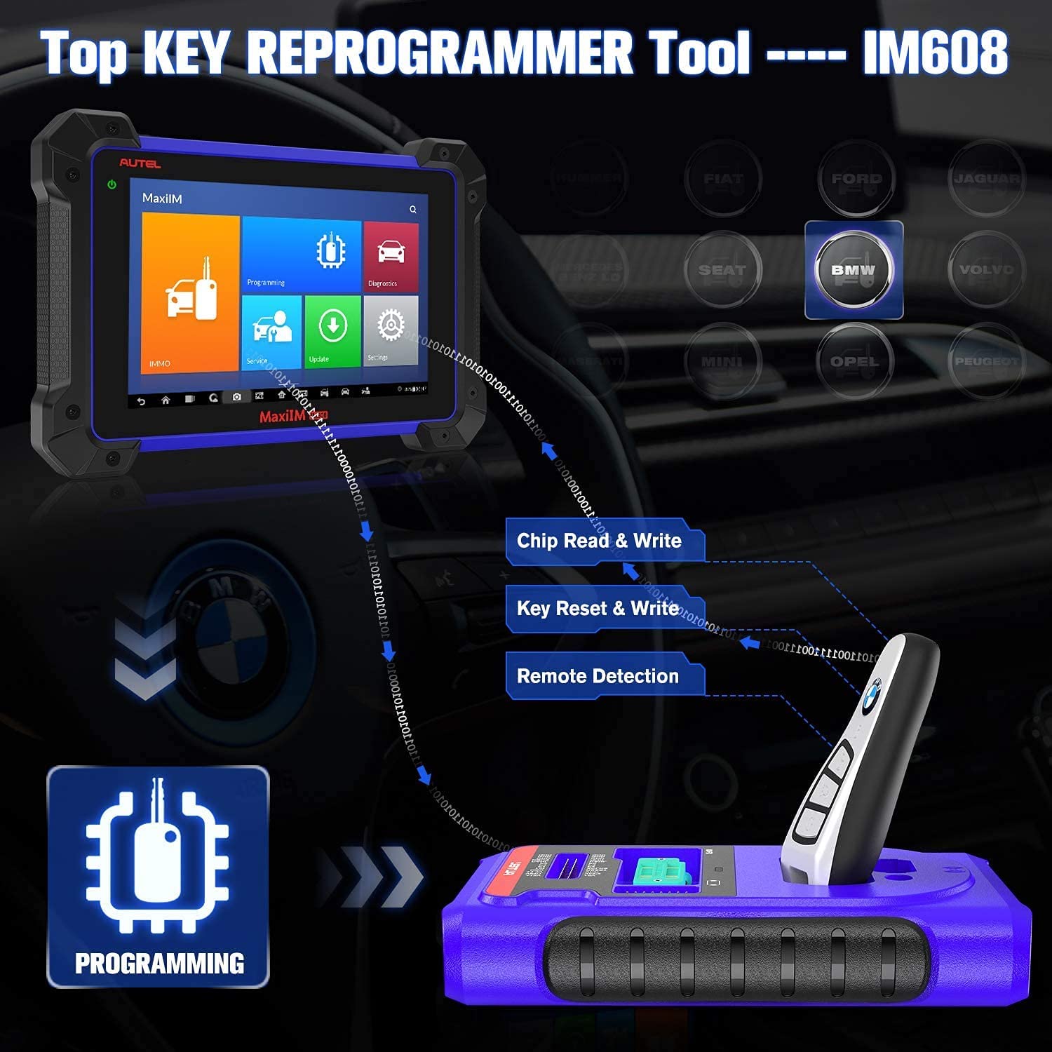 Autel MaxiIM IM608 is advanced key programmer tool