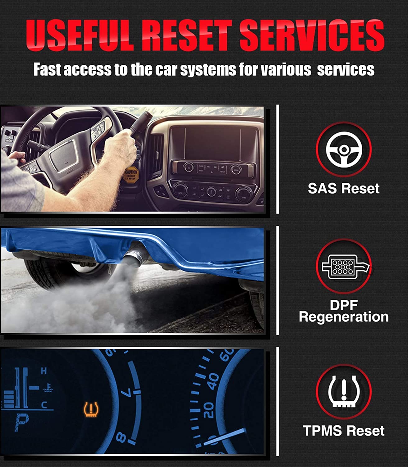 2025 Autel MaxiCOM MK808Z OBD2 Diagnostic Scan Tool with All System and Service Functions