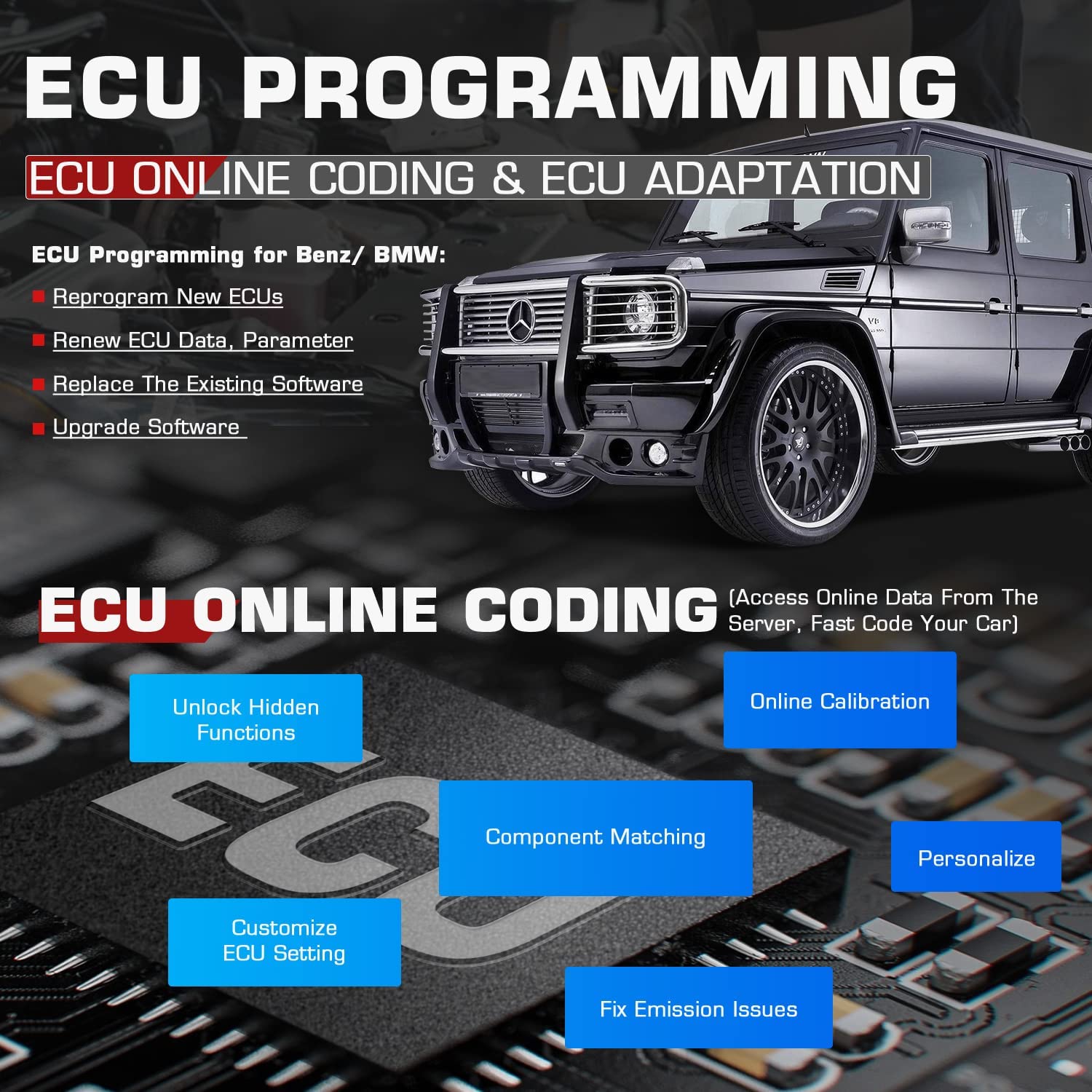 Autel Maxisys Ultra Lite 2022 has ECU Programming