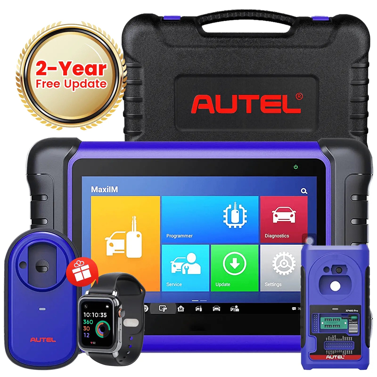 Autel MaxiIM IM508S: 2025 Automotive Diagnostic Tool with XP200, Smart & Expert Mode, 3000+ Active Tests, 40+ Resets, Full System Diagnose & Bidirectional, Android 11, 4G+64G, Upgrade of IM508