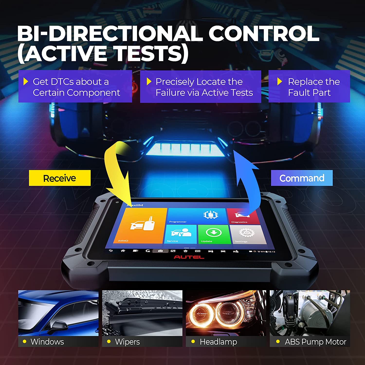 IM608 Key Programmer with BI-Directional Control Function