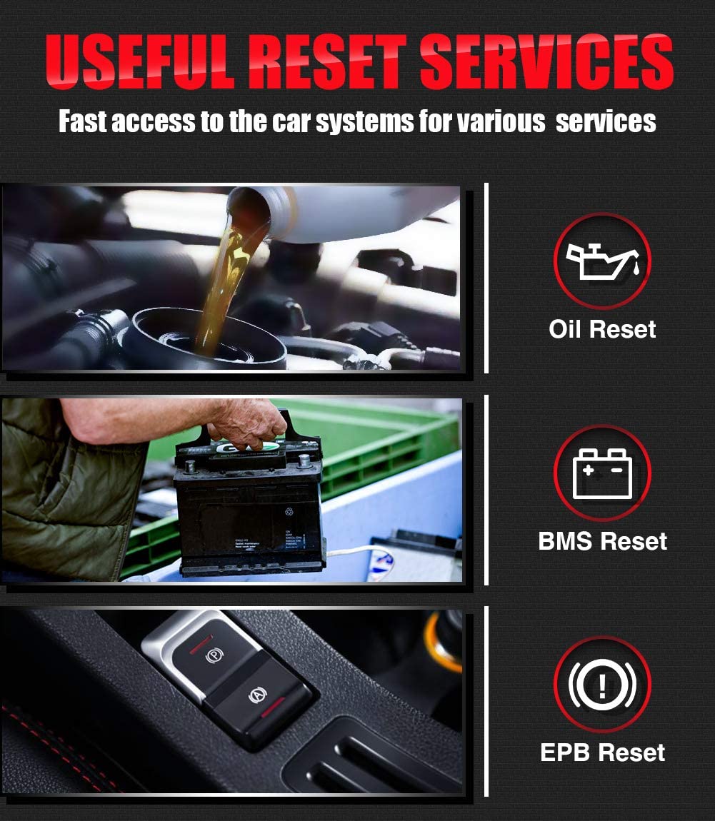 Useful Reset Service - Autel MK808 Upgrated Version MK808Z
