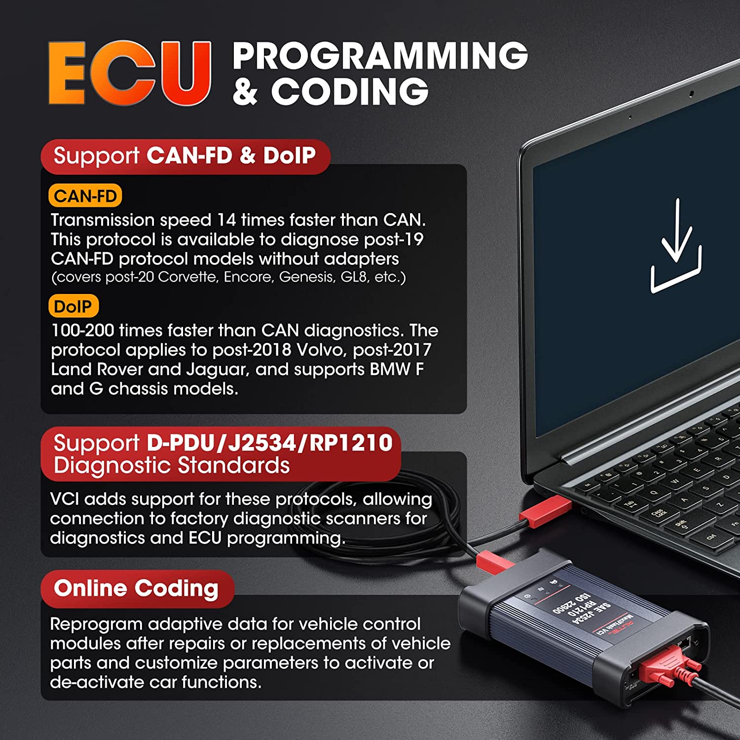 Autel Scanner MaxiCOM Ultra Lite:Top Intelligent Diagnostic Scan & Repair Tool, Upgraded of MaxiSys Ultra/MS919/ MS909/ Elite II, Programming & Coding,40+ Services, No IP Restriction