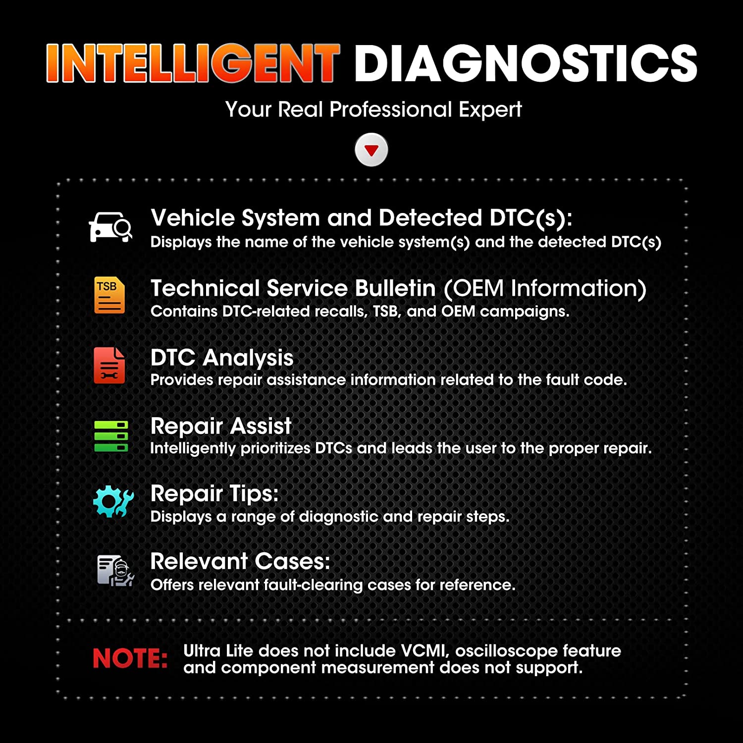 Autel Scanner MaxiCOM Ultra Lite:Top Intelligent Diagnostic Scan & Repair Tool, Upgraded of MaxiSys Ultra/MS919/ MS909/ Elite II, Programming & Coding,40+ Services, No IP Restriction
