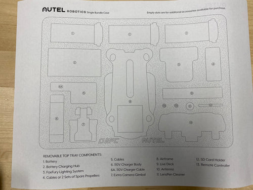 Autel EVO II Hard Rugged Case by GPC